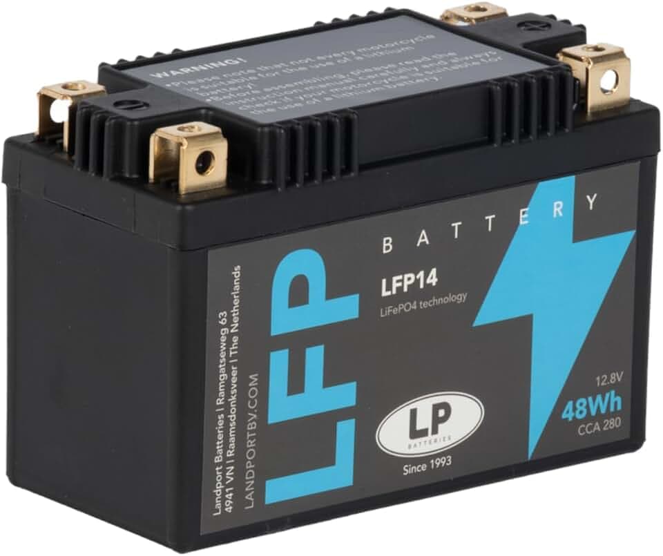 Accossato ml LFP14 – 1401 Lithiumbatterie für Suzuki GN 250, und, 250, (1982 – 1998)