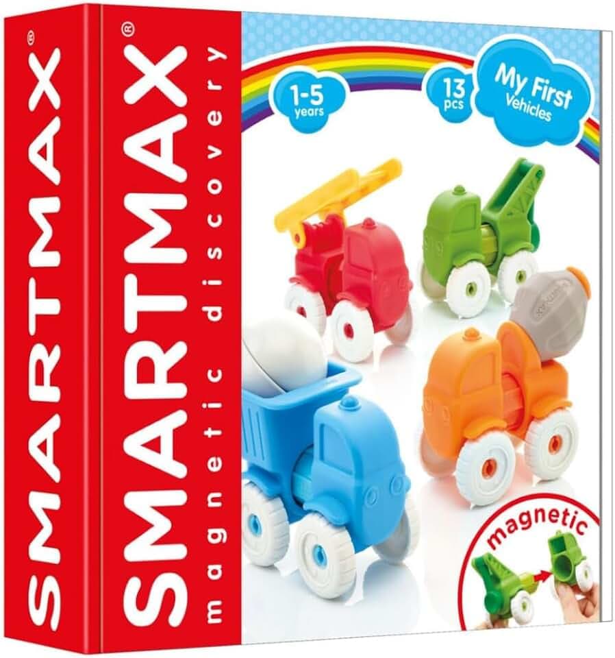 SmartMax - My First Vehicles, Magnetic Discovery Play Set, 13 pieces, 1 - 5 Years