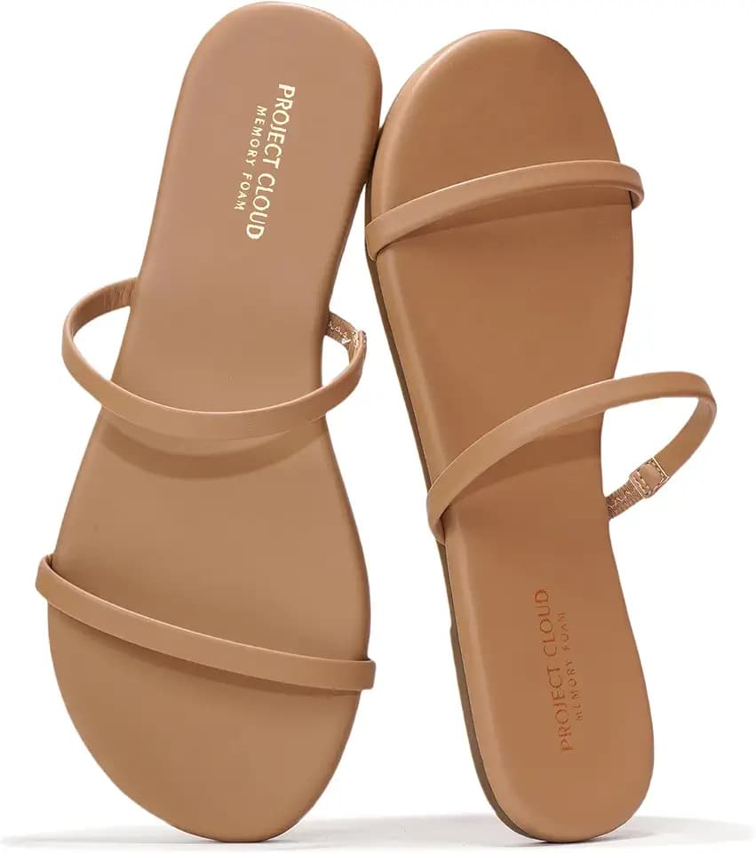Project Cloud Summer Sandals for Women with Memory Foam Insole (Transition)