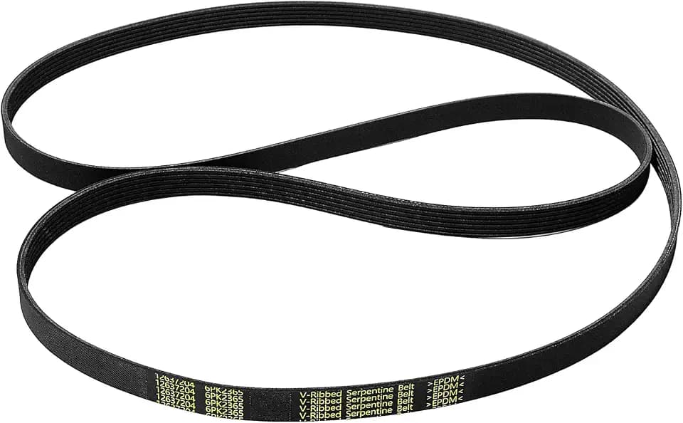 Serpentine Belt Compatible with Chevy Silverado/Suburban/Tahoe, GMC Sierra/Yukon/Savana, Cadillac Escalade – Fits 4.8L 5.3L 6.0L V8, EPDM Drive Belt Replaces 12637204 6PK2365