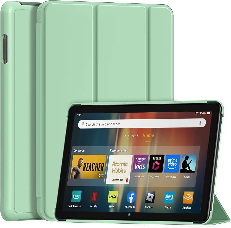 Case with Auto Wake/Sleep, Matcha Green