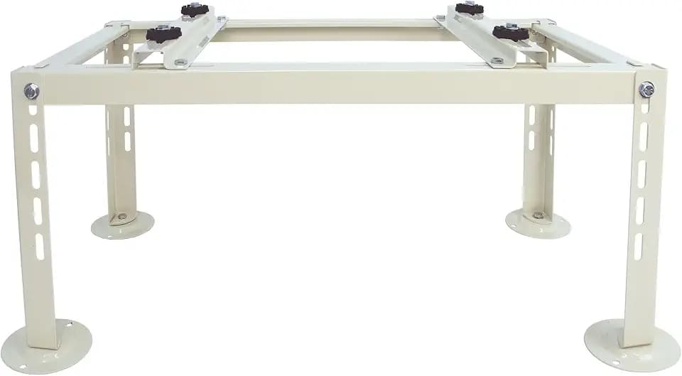 Mini Split Stand for 9000-36000 BTU Air Conditioner Heat Pumps, Heavy Duty Adjustable Ground Stand