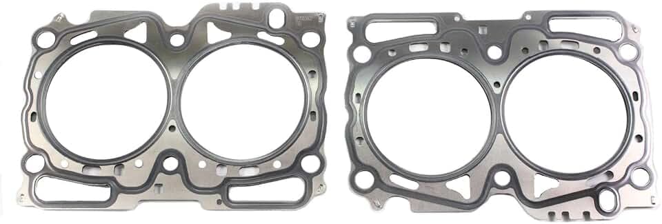 AUCERAMIC 2 Pcs 26415PT MLS Cylinder Head Gasket Compatible with 1999-2010 Subaru Forester Legacy Outback Impreza Baja 2.5L H4 SOHC
