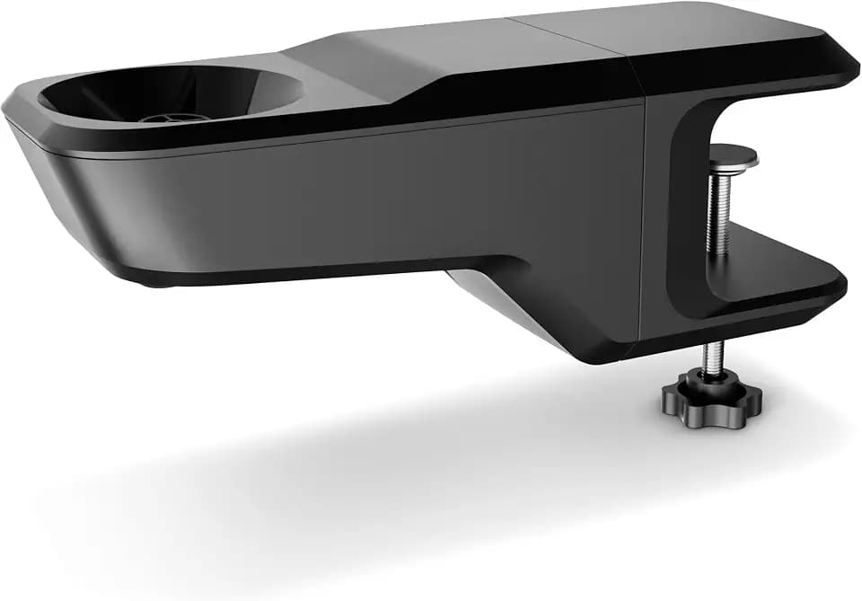 Kärcher Original Klemmhalterung RCX, für RTK-Antenne, flexibles Anbringen an horizontalen oder vertikalen Elementen, Klemmmechanismus, schwarz