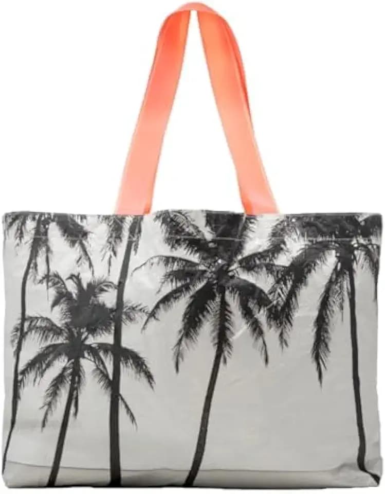 ALOHA Collection Holo Holo Tote Bag - Splash-Proof Bag, Reversible Tote for Beach & Travel, Easy to Clean (23" x 13.5")