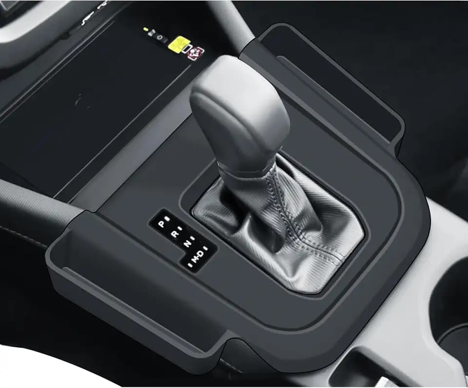 BIBIBO for 2025 Subaru Forester Central Control Silicone Gear Shift Panel Trim Cover 2025 Subaru Forester Premium/Sport/Limited/Touring Gear Shift Control Anti-Scratch Panel Decorative Cover