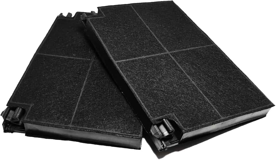 / 2x Aktivkohlefilter/Passend für AEG - Zanussi - Elecktrolux- Juno - Franke - Elica - Kuppersbusch / EFF55 50232980008 1120016758 ZUB551 C00043058 5403002 für Küchenhauben