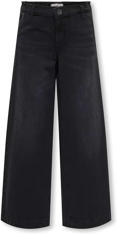 ONLY Girl Jeans mit weitem Bein KOGCOMET Weiter Beinschnitt Jeans