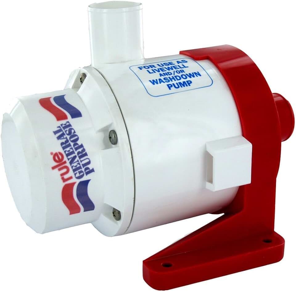 Rule Centrifugal Pump, General Purpose, End Suction, 3800 GPH