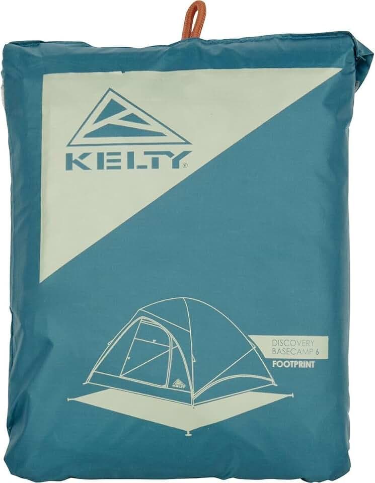 Kelty Discovery Basecamp 6 Person Tent Footprint (FP Only) Protects Tent Floor from Wear and Tear