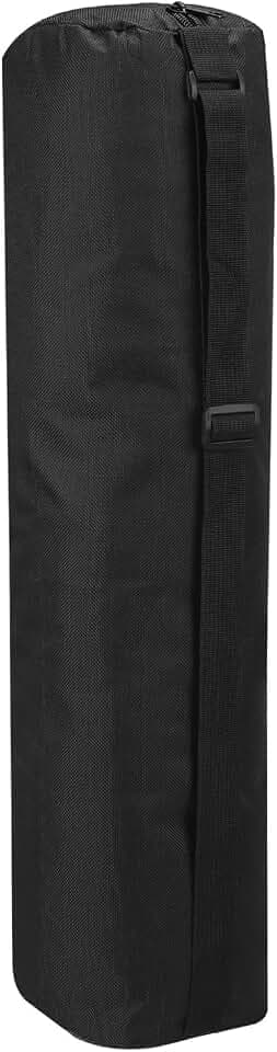 PATIKIL 19x4x4 Inch Grill Storage Tool Bag, Grilling Tools BBQ Bag for Grill Utensil Storage 600D Oxford Foldable Tripod Carry Bag with Adjustable Shoulder Strap for Outdoor Camping