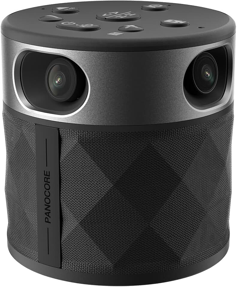 PANOCORE360 All-in-One Konferenzkamera – 360°-Konferenzkamera für PC und Mac, mit Lautsprecher und Mikrofon,automatischer Sprechererkennung, 1080p-Aufnahme und Kompatibilität mit Webex/Zoom/Teams/Meet