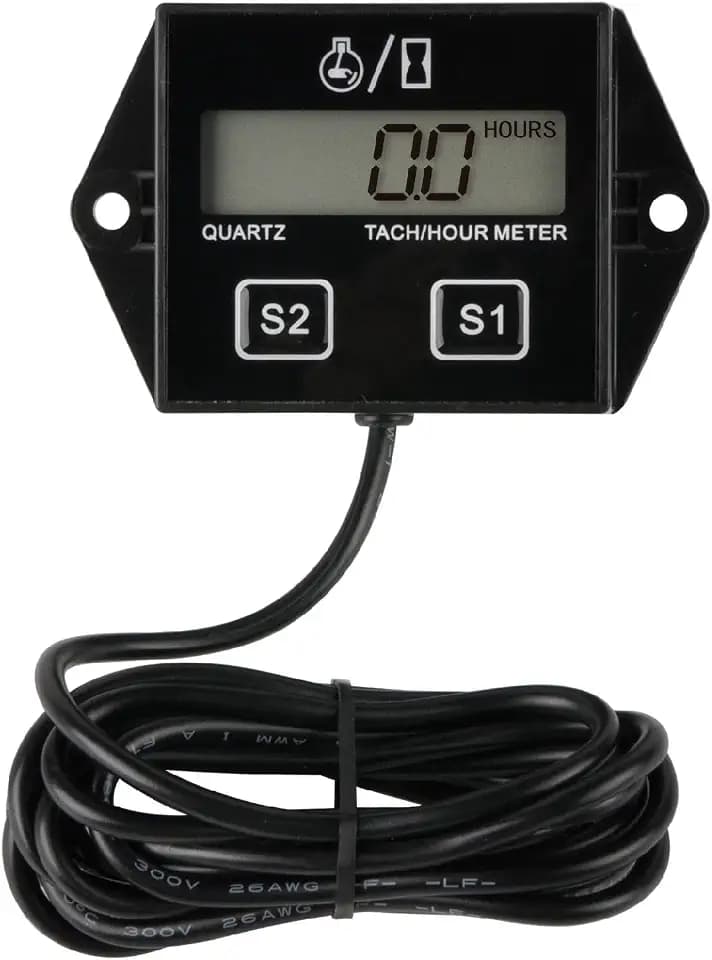 Runleader RL-HM011A Digitaler Stundenzähler und Drehzahlmesser