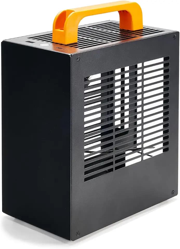 SGPC K39 5L Mini ITX Case,Portable SFF Gaming Chassis,Black Standard Edition