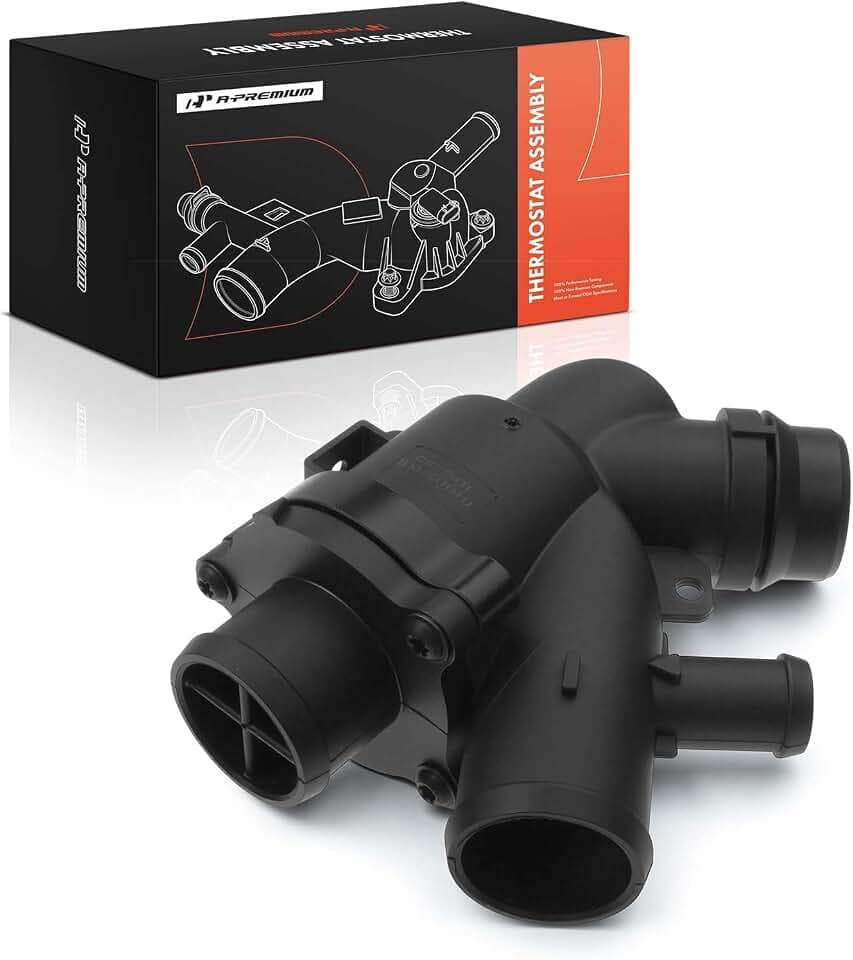 A-Premium Engine Coolant Thermostat Housing Assembly