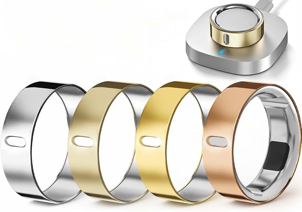 4 Pack Upgraded Ring Covers Compatible with Oura Ring Gen 4/Gen 3 Size 11