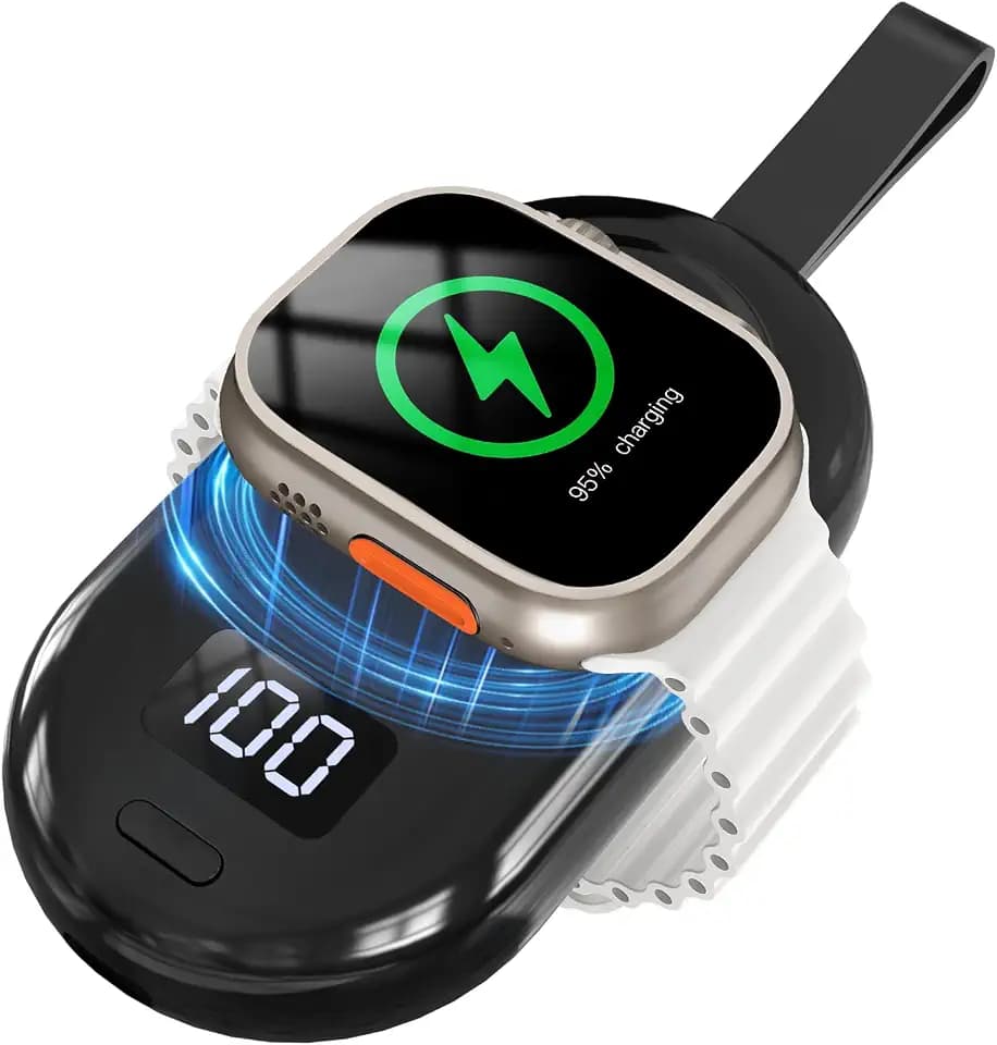 TiMOVO 2500 mAh Magnetladegerät kompatibel mit Allen Watch Series