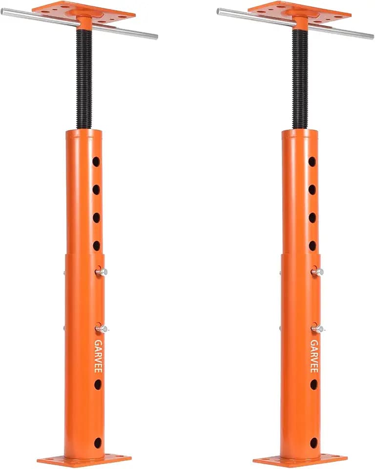 Garvee House Floor Jack 2 Pack 18000 LBS, 53"-93" Adjustable Jack Post Pole