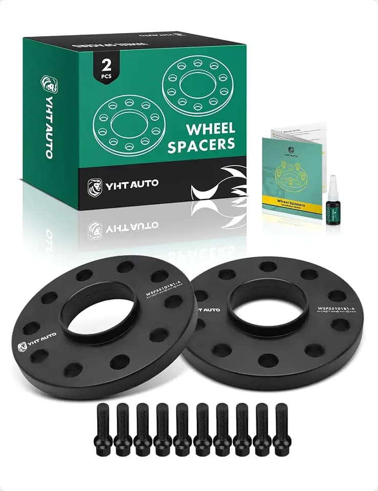 YHTAUTO 5x130 Hub Centric Wheel Spacers 15 mm for Audi, Porsche, Volkswagen