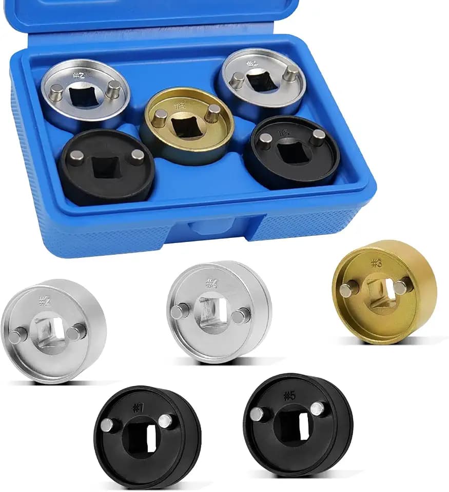 5PCS Engines Camshaft Adjusting Socket Set Compatible with VW Audi