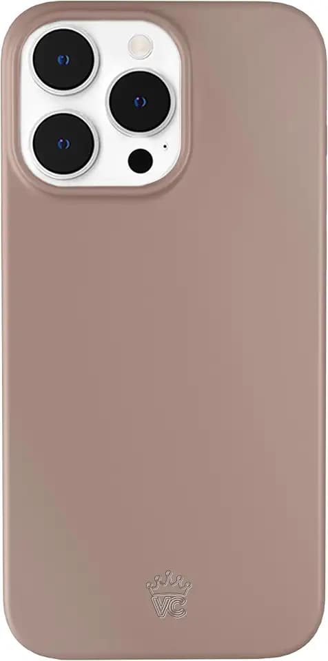VELVET CAVIAR for iPhone 14 Pro Max Case - Compatible with MagSafe - 10ft Drop Protection (Brown Cashmere Taupe)