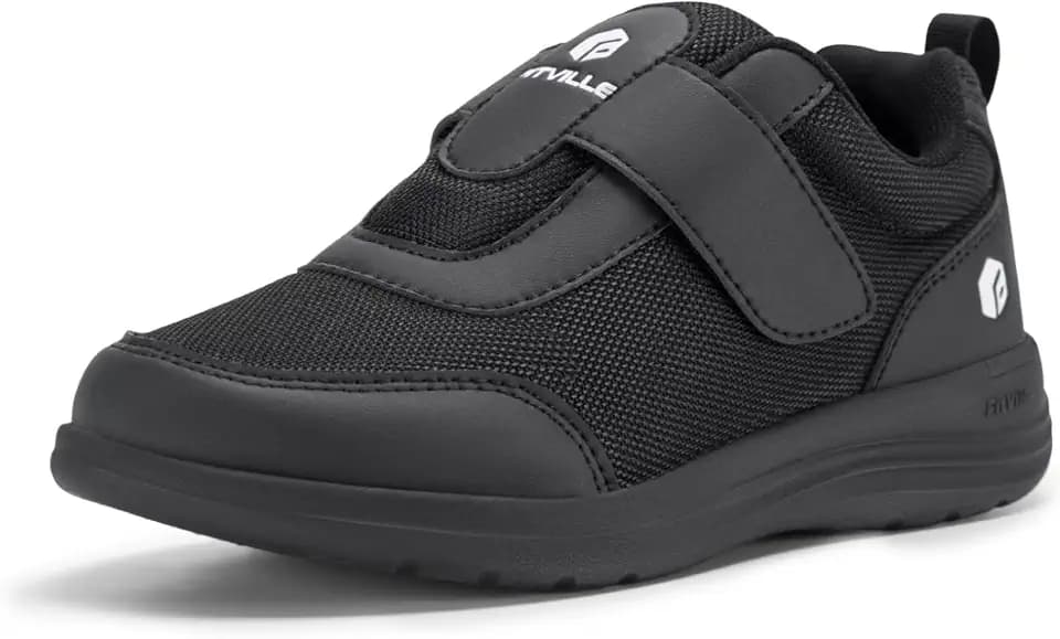 FitVille Diabetic Shoes for Women Wide Width, Fully Adjustable Straps Wide Width Shoes for Women for Edema and Swollen Feet