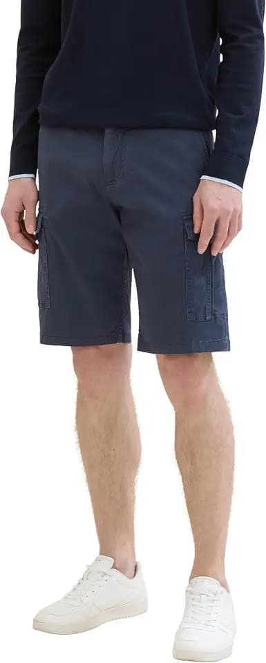 Tom Tailor Herren Relaxed Fit Cargo Shorts 1040226