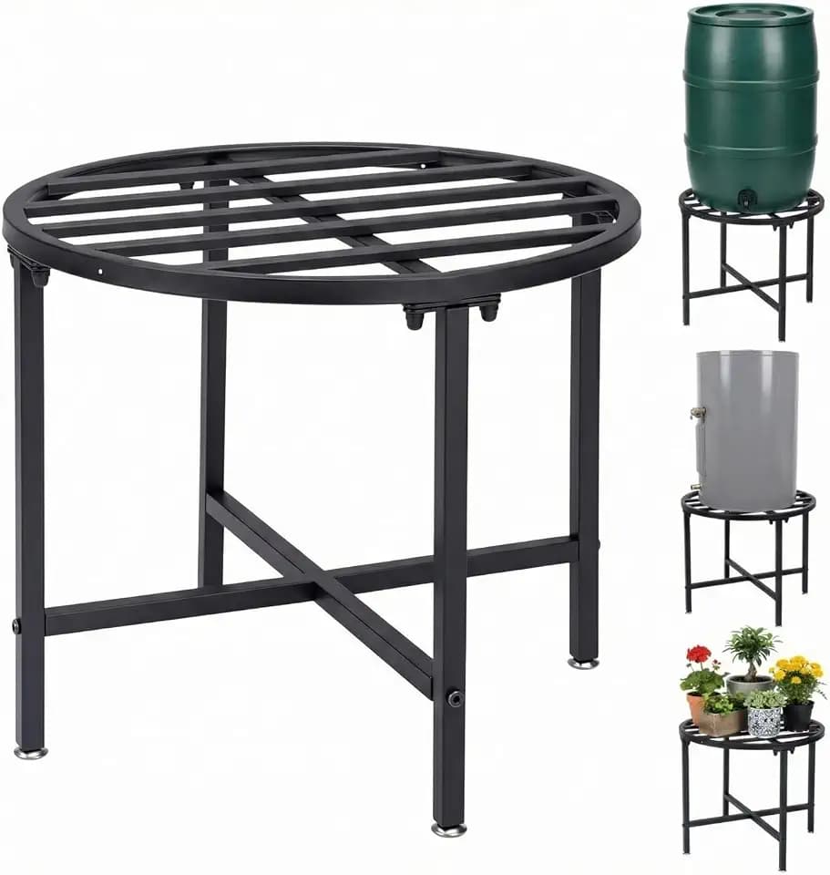 Novabright 75-100 Gallon Water Heater Stand 24" Rain Barrel Stand