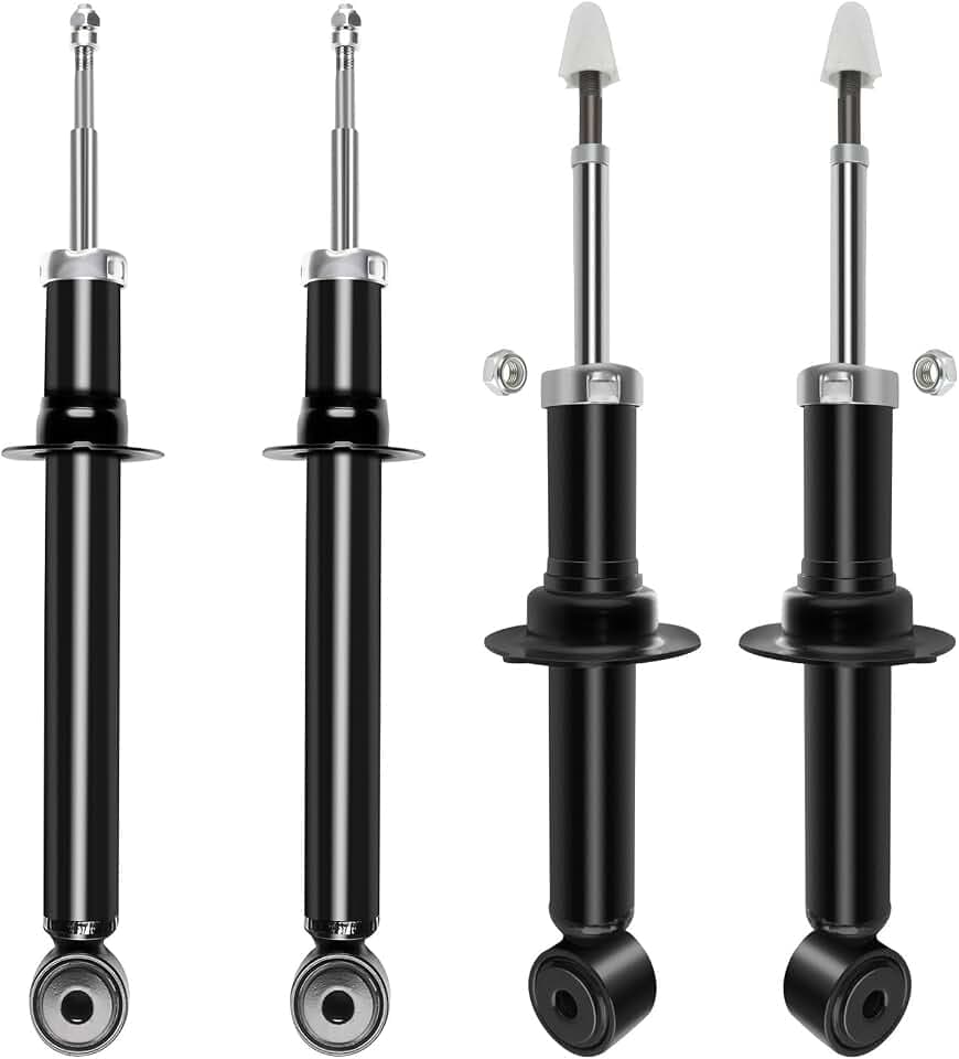 SCITOO 4pcs Front Rear Shock Absorbers Replace for Lincoln LS