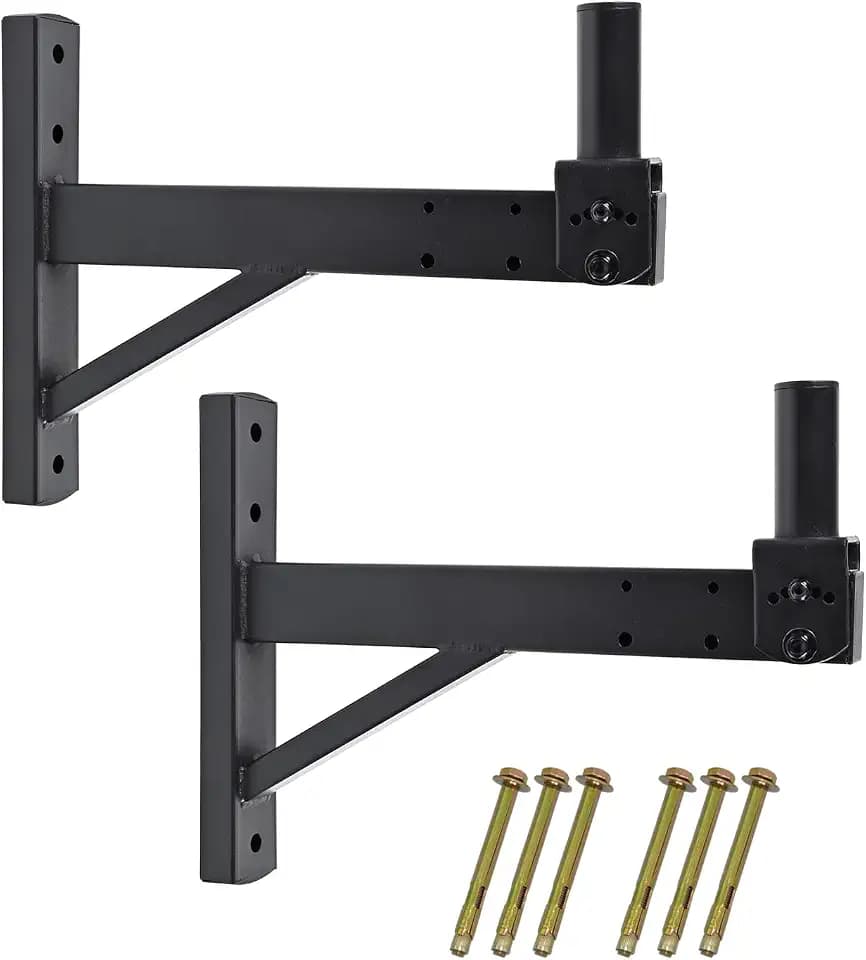 Speaker Wall Mount, Tilt, Holds up to 100lbs, 2 Packs