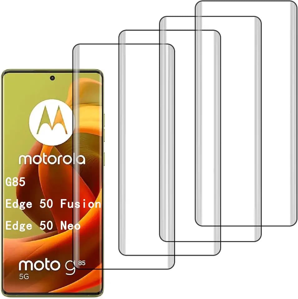 [4 Pack] Tempered Glass Screen Protector for Motorola Moto G85 5G