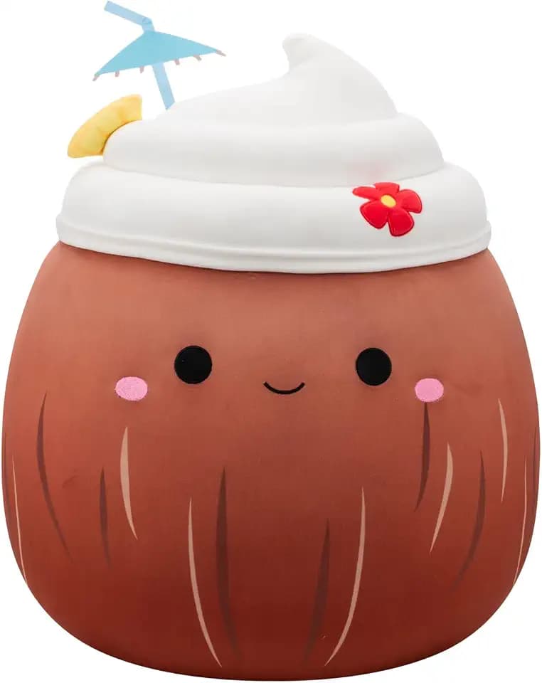 Squishmallows Original 20in Mieko the Pina Colada in Coconut – Official Jazwares Plush (Jumbo)