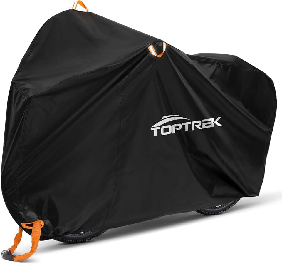 toptrek Fahrradabdeckung Wasserdicht Hochwertige 210D 200x110x70cm