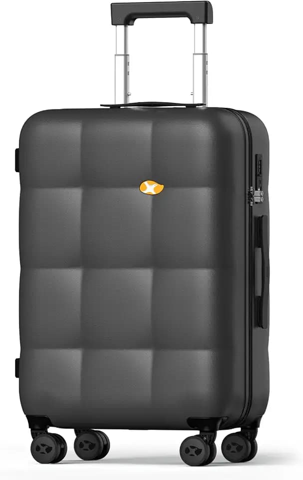 MGB Hardside 24 Inch Luggage, PC Hard Shell Checked Suitcase