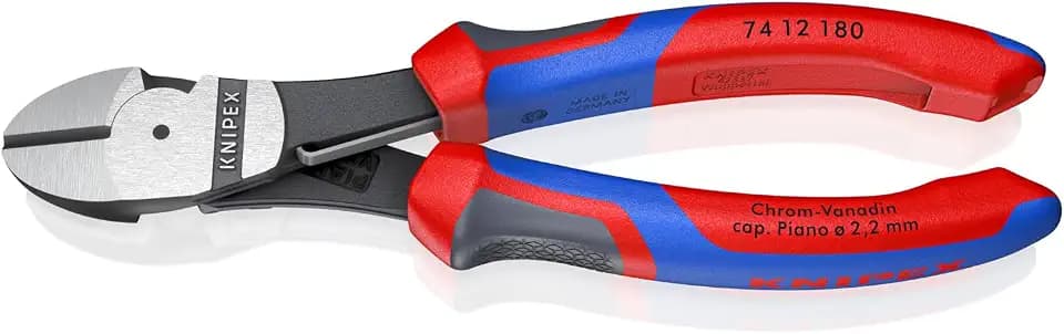 KNIPEX 74 12 180 Comfort Grip High Leverage Diagonal Cutter