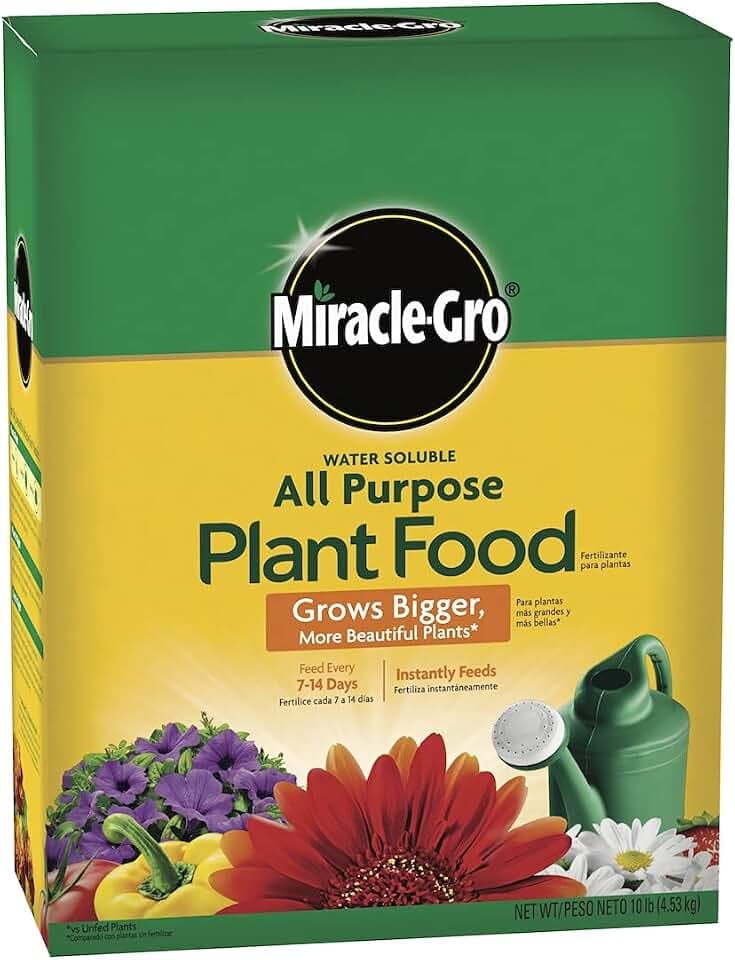 Miracle-Gro Water Soluble All Purpose Plant Food, 10 lb.