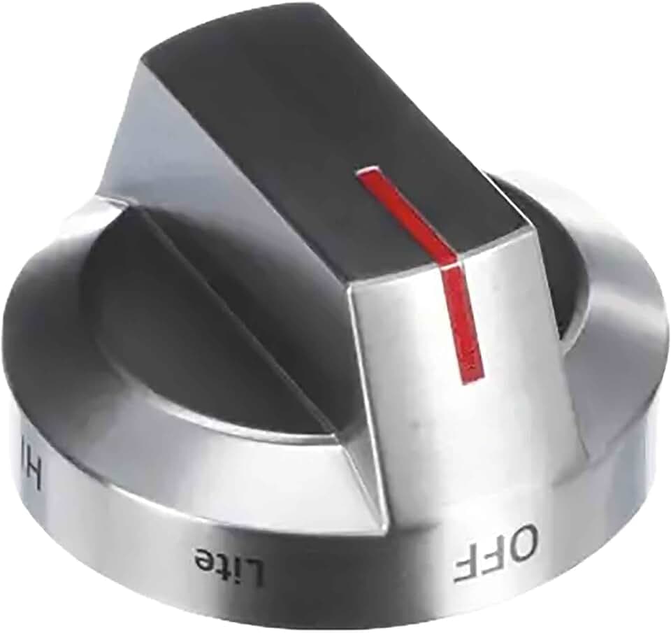Samsung DG94-04397A Range Control Knob Assembly, Silver (Replaces: DG94-03443A)
