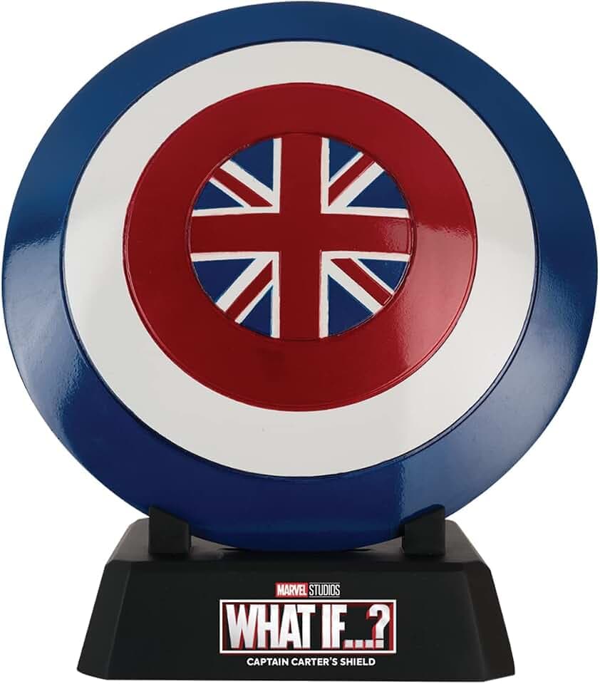 Marvel – Captain Carter Shield Replik – Marvel Movie Museum Collection von Eaglemoss Collections (MAREN014)