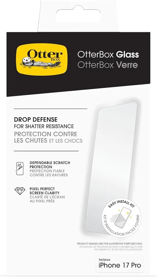 OtterBox iPhone 18/17 Pro Glass Screen Protector