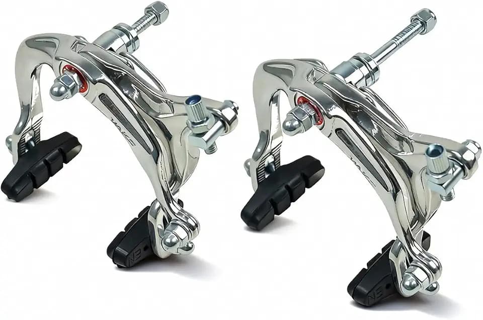 CYSKY Bike Brakes Set, Front and Rear C-Type Brakes Calipers, Include Inner and Outer Cables and Bike Brake Levers Kit for MTB Road Bicycle