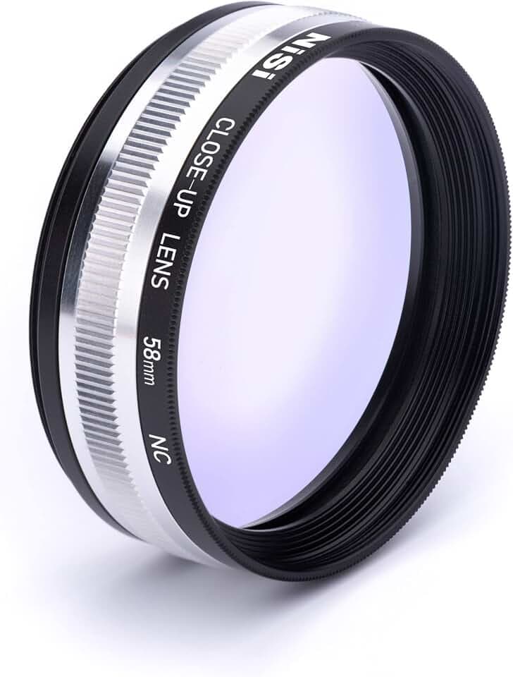NiSi 58mm Close Up Lens Kit NC - inkl. 49-58mm Adapterring, 52-58mm Adapterring und Tasche