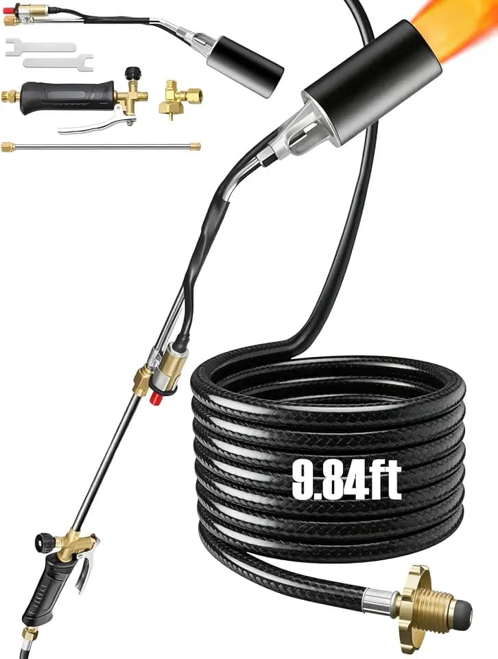 Unkrautbrenner Set Propangas Hochleistungs-Gasbrenner 1.800.000 BTU