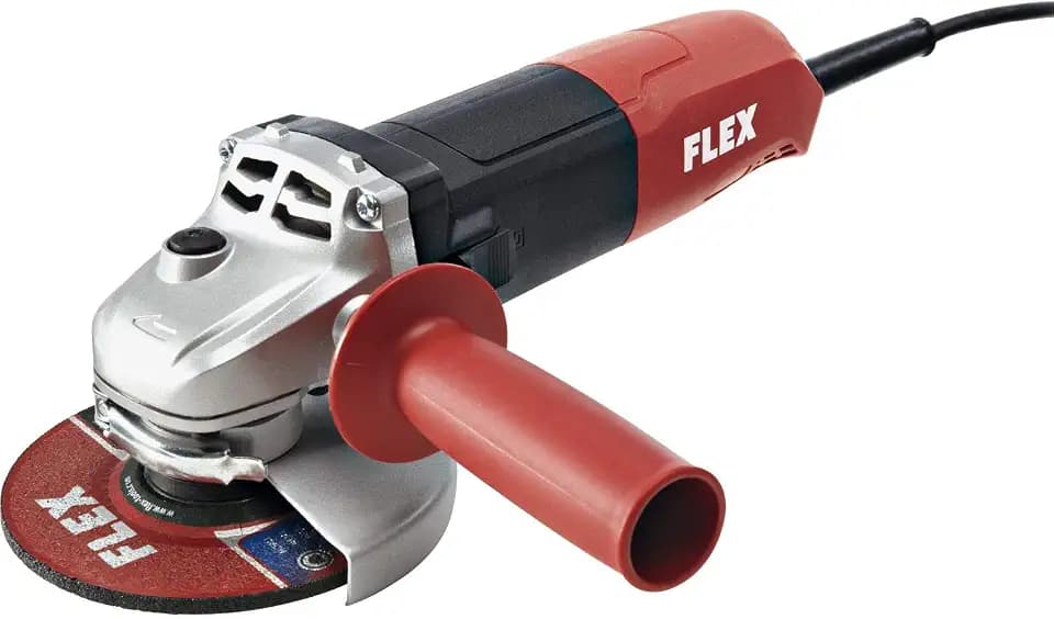 Flex Winkelschleifer L 1001 (ø 125 mm, Schleifmaschine inkl. Zusatzhandgriff, Schutzhaube werkzeuglos verstellbar, ergonomische Bauform, Spindelarretierung) 438340