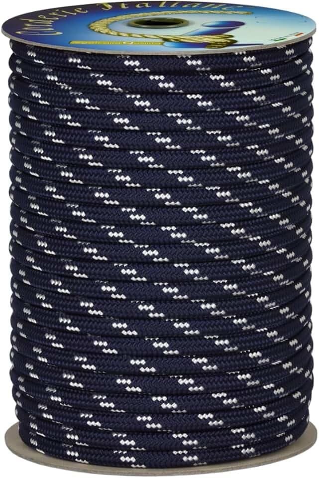Corderie Italiane 6014492 – 00 Braid corit, 12 mm-20 MT, blau