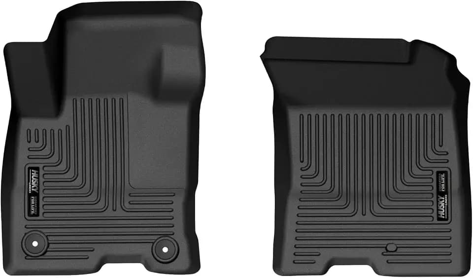 Husky Liners Weatherbeater Floor Mats | Fits 2022-2026 Ford Maverick (Full Hybrid EV-Gas) | Front Row, 1-pc Black - 15841