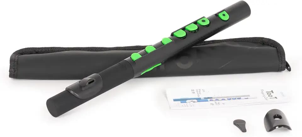 NUVO TooT 2.0, schwarz-grün, mit Klappen