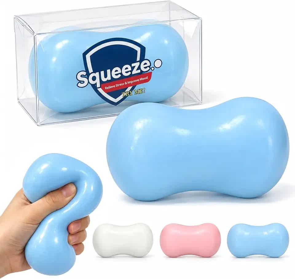 Soap Squishy, Anti Stress Ball für Erwachsene (Blue)