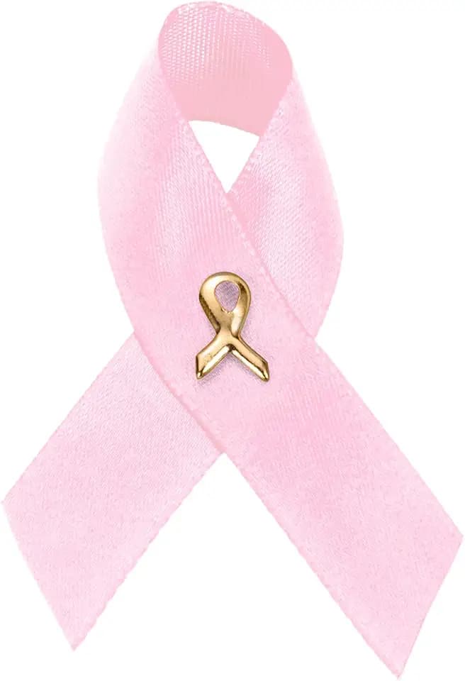 25/50/100/500pcs Breast Cancer Pins - Bulk Pink Ribbon Pins for Breast Cancer Awareness - Perfect for Support Groups, Events, Promotional Gift-Giving and Fundraising