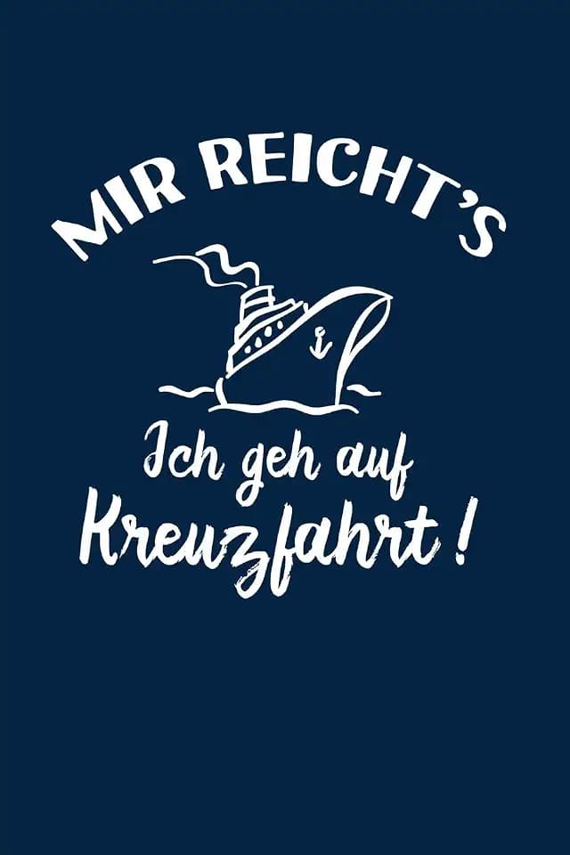 Schiffsreise: Ich geh auf Kreuzfahrt: Notizbuch / Notizheft für Kreuzfahrt-Schiff A5 (6x9in) dotted Punktraster