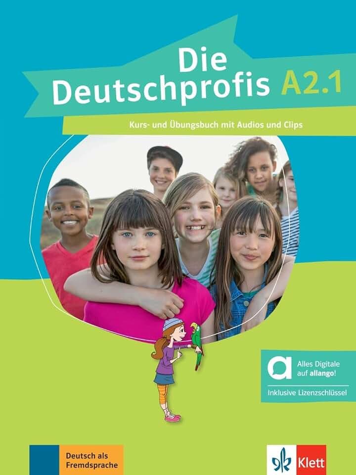Die Deutschprofis A2.1 – Hybride Ausgabe allango: Kurs- und Übungsbuch mit Audios und Clips inklusive Lizenzschlüssel allango (24 Monate)